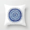 Axyaa Geometric Cushion Cover: Stylish Home Decor Pillowcase - Soft Polyester Fabric