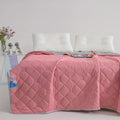 Axyaa Floral Print Lightweight Summer Quilt with Ultra-Fine Fiber Filling
