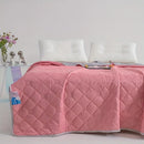 Axyaa Floral Print Lightweight Summer Quilt with Ultra-Fine Fiber Filling