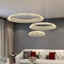 Luxury Axyaa Acrylic LED Chandeliers for Living Room and Staircase