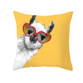 Pineapple Leaf Cushion Cover - Axyaa Summer Yellow Decor Pillowcase
