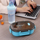 Axyaa Stainless Steel Bento Box 900ML - High Capacity Sealed Food Container