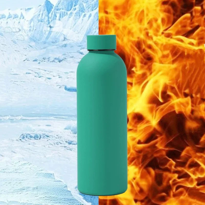 Axyaa 500ml Stainless Steel Vacuum Insulated Thermos Cup - Hot & Cold Sports Travel Mug