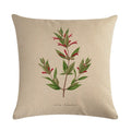 Axyaa Plant Print Embrace Pillowcase 45*45cm