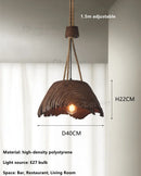 Axyaa Nordic Hemp Rope Chandelier Pendant Light for Bar and Home Decor