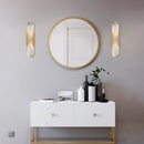 Axyaa Marble Wall Light: Modern Nordic Bedroom Lamp Fixtures