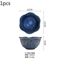 Axyaa High-end Ceramic Steak Plates - Set of European Style Creative Tableware