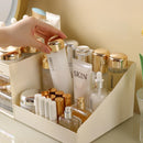 Axyaa Desktop Cosmetic Display Shelf Organizer with Drawer for Bedroom and Dorm
