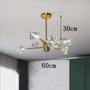 Axyaa Crystal Chandelier Pendant Light for Living Room, Bedroom, and Ceiling