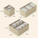 Axyaa Drawer Organizer Clothes Storage Box Cabinet Organizers - Wardrobe & Socks Solution