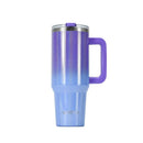 Axyaa 40oz Tumbler with Handle & Straw - Double Wall Vacuum Insulated Stainless Steel Cup