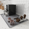 Axyaa Silicone Coffee Machine Mat for Anti-Skid Insulation & Drain Protection