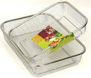 Axya Stainless Steel Kitchen Colander Wash Basket for Vegetables and Fruits