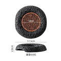 Axyaa Round Japanese Bowl Separator Plate for Creative Dining Experience