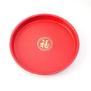 Axyaa Big Fu Zi Fruit Plate - Melon & Snack Plate for Home, BPA-Free