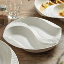 Axyaa Ceramic Sashimi Plate Set - Elegant High-grade Dish Platter