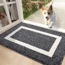 Axyaa Absorbent Welcome Mat: Soft, Non-Slip Floor Carpet