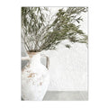 Axyaa Green Leaves Indoor Plants Wall Art Print for Living Room Decor