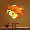 Axyaa Nordic Bamboo Pendant Light for Bedroom Dining Room Bar