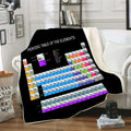Axyaa Double Layer Thickened Velvet Sofa Throw Blanket
