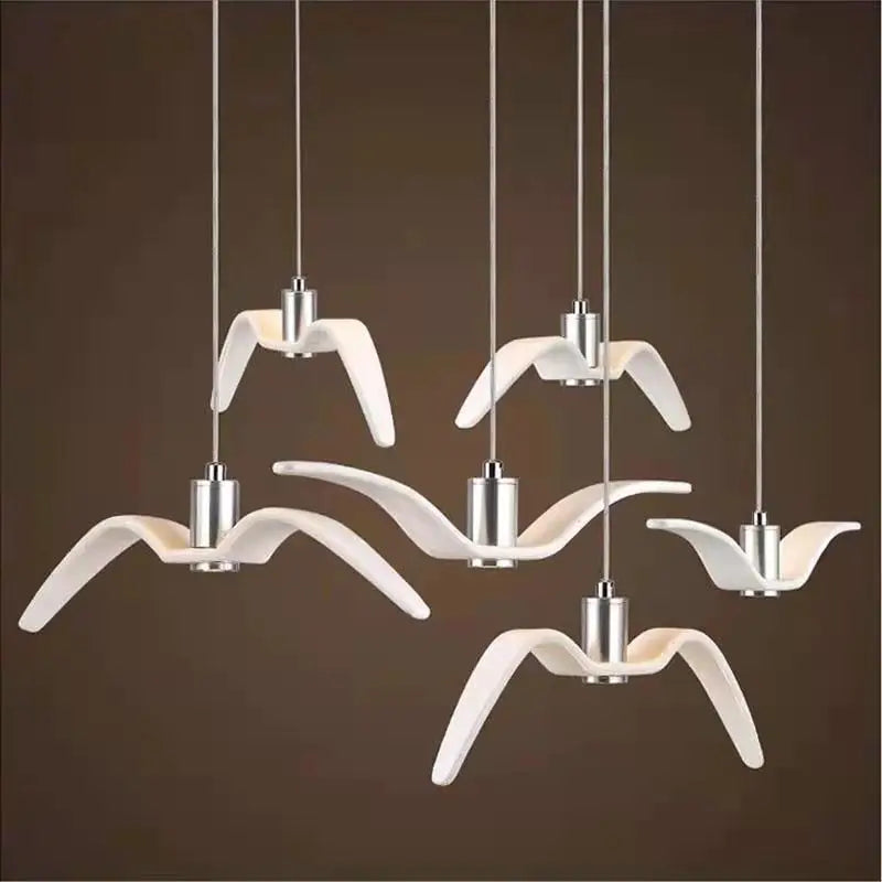 Axyaa Bird LED Pendant Chandelier for Living Room, Bedroom, Bar Lighting