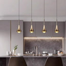 Axyaa LED Pendant Chandeliers for Modern Living and Dining Room Lighting