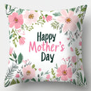 Axyaa Mother's Day Pillowcase Set with Book and Flower Design