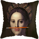 Axyaa Fun Figures Painting Pillow Covers - Home Decoration Essentials