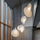 Axyaa Nordic Silk LED Pendant Chandelier for Home Decor