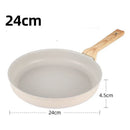 Axyaa Nonstick Wok Pan for Gas & Induction Cooktops - Ceramic Coating