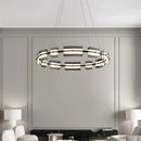 Axyaa Designer Copper Chandelier, Modern Island Table Lamp