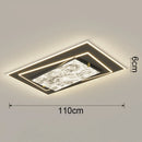 Axyaa Nordic LED Ceiling Light for Smart Home Decoration and Bedroom, Dimmable Salon Lighting