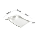 Axyaa Ceramic Dumpling Sushi Dessert Snack Steak Plates - Hotel Artistic Tableware