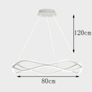Axyaa Modern Pendant Ceiling Chandeliers for Indoor Dining Room Lighting