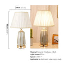 Axyaa Luxe Ceramic Table Lamp for Elegant Living Spaces