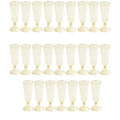 Axyaa 150ml Disposable Champagne Flutes Clear Toasting Glasses for Weddings