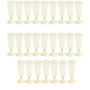 Axyaa 150ml Disposable Champagne Flutes Clear Toasting Glasses for Weddings