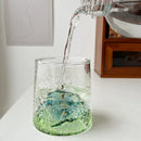 Axyaa Vintage Clear Glass Drink Cup Set - 250ml Capacity