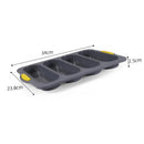 Silicone Baguette Bake Tray Mold by Axyaa for Restaurant-Quality Baking