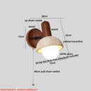 Axyaa Yellow Travertine LED Wall Lamp - Nordic Style Up Down Rotate Stair Light