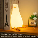 Axya Silicone Duck Night Light for Kids - Rechargeable Cute Bedroom Decor