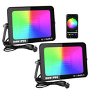 Axyaa RGB Smart Floodlight: 16 Million Colors, Adjustable, Wireless Connectivity