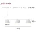 Axyaa Mid Retro Three Head Chandelier LED Pendant Lamp for Kitchen Island, Coffee Bar