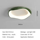 Axyaa Round LED Bedroom Ceiling Lamp Full Spectrum Dimmable Study Light