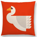 Axyaa Cartoon Animals Cushion Cover - Cat Flamingo Penguin Rabbit Pillow Case