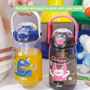 Axyaa Dinosaur Plastic Water Bottle with Handle