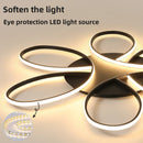 Axyaa LED Ceiling Lamp: Nordic Design for Home, Kids Bedroom, Study Room, Living Room