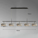 Axyaa Modern Ceiling Chandelier for Dining Room - Elegant Hanging Pendant Lighting for Living Room