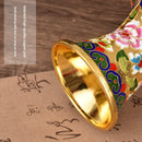 Axyaa Cloisonné Vases: Handmade Enamel Floral Decor Antique Chinese Porcelain Collectibles