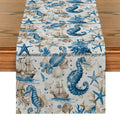 Watercolor Creature Table Runner by Axyaa: Home Kitchen Dining Room Decor